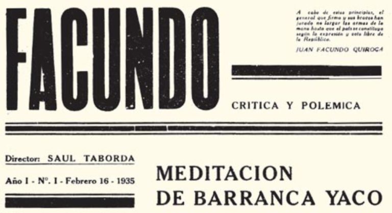 “Meditación de Barranca Yaco” y la mala educación europea