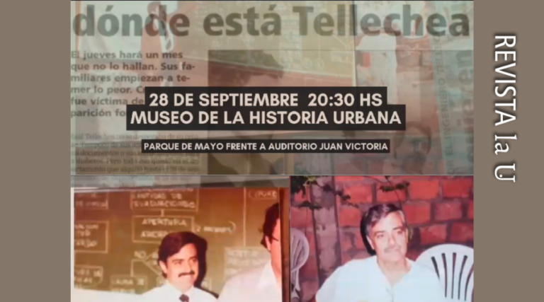 Se cumplen 19 años de la desaparición forzada de Raúl Tellechea